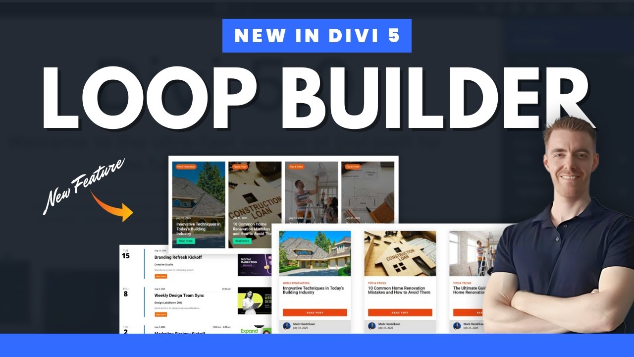 What Is the Loop Builder in Divi 5? (Explained with Examples)