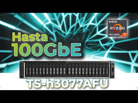 Servidor NAS SSD Enterprise - QNAP TS-h3077AFU