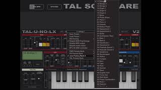 Video thumbnail for TAL-U-NO-LX All Juno Bank Presets: How does it sound? by SoundForMore Tutorials
