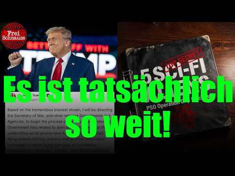 🤯 Trump ordnet die Veröffentlichung von UFO Akten an & Wissenswertes zu 5 außerirdischen Spezies 👽