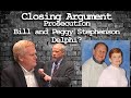 Closing Argument Prosecution Bill And Peggy Stephenson Delphi