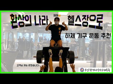 사하구체육회지도자와 함께하는 헬스 중급자를 위한 영상 4차시
