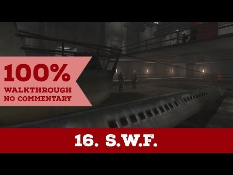 Return to Castle Wolfenstein Walkthrough (All Secrets,I am Death Incarnate) part 16 SWF