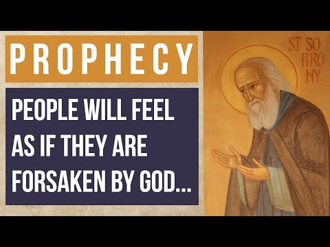 End-Times PROPHECY: the way of tears (St. Sophrony) - English