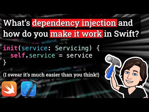 How to implement Dependency Injection in Swift! thumbnail