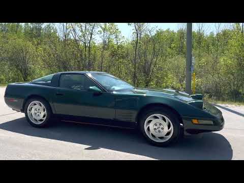 **SOLD on the CCC Buy-It-Now Lot** 39K km 1993 Chevrolet Corvette Coupe