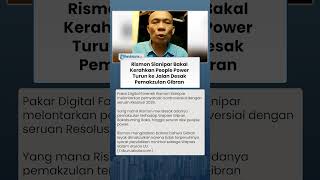 Rencana Besar 2026! Rismon Sianipar Targetkan People Power Turun Jalan Desak Gibran Dimakzulkan