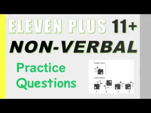 11+ (Eleven Plus) Non-Verbal Reasoning Practice Questions - How to Pass 11+