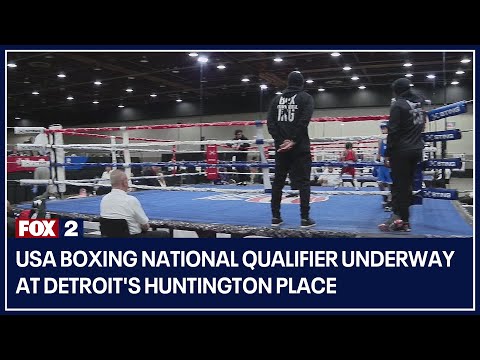 USA Boxing National Qualifier underway at Detroit's Huntington Place