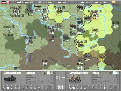 Commander Europe at War - How to Invade Poland in 2 Turns