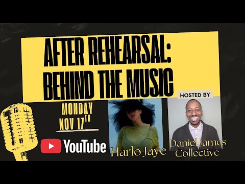 After Rehearsal with @harlojaye