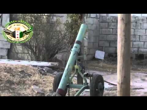 استهداف حاجز لقوات النظام بقذائف الهاون من قبل لواء درع إدلب في مدينة إدلب في جسر الشغور في محافظة إدلب