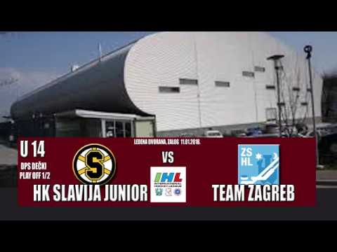 PLAY OFF U14 QF1 DPS IHL HK SLAVIJA JUNIOR VS TEAM ZAGREB