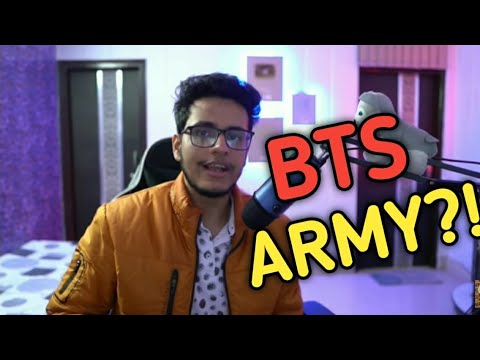 Triggered Insaan talking about BTS!!! Is triggered insaan a BTS ARMY?!