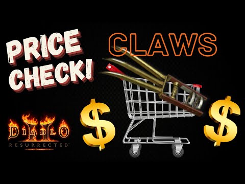 How to Price Check Assassin Claws in Diablo 2 Ressurected