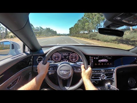 2021 Bentley Flying Spur W12 POV Test Drive (3D Audio)(ASMR)