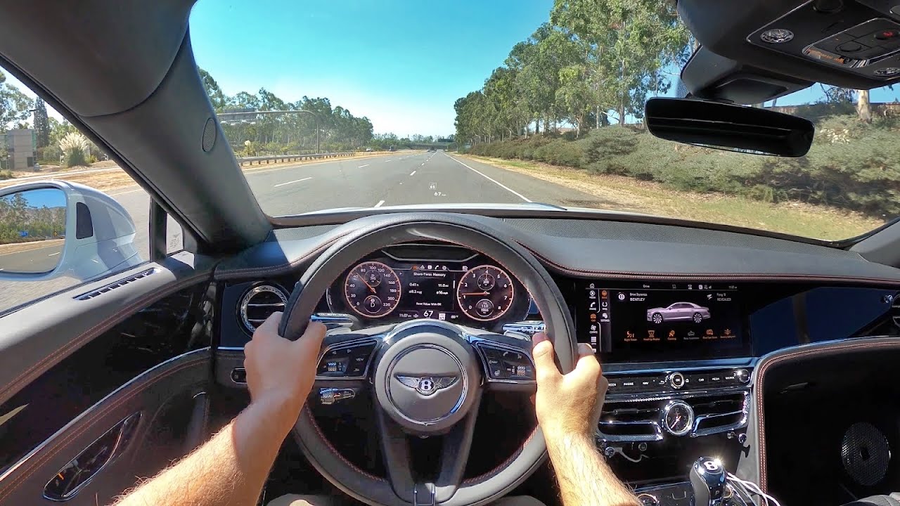 2021 Bentley Flying Spur W12 POV Test Drive (3D Audio ...
