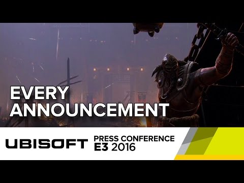 Every Announcement from Ubisoft's E3 2016 Press Conference
