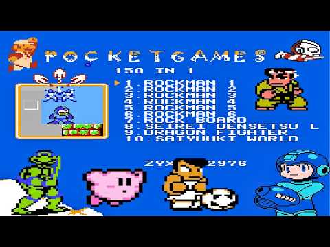 NES 150 in 1 Gameplay : Super Mario & More Classic Games