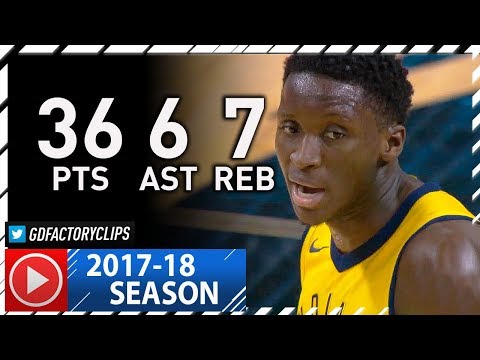 Victor Oladipo Full Highlights vs Raptors (2017.12.01) - 36 Pts, 7 Reb
