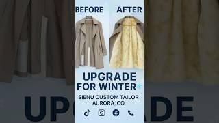 Turn Your Coat into a Winter Coat ❄️ | Fur Liner Upgrade