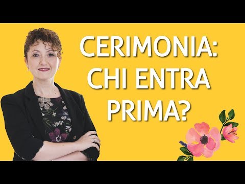 Il Corteo Nuziale: ordine di entrata e posizioni corrette - Matrimoni con l'accento - Roberta Patanè