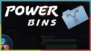 Power Bins in DaVinci Resolve