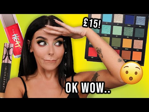 TESTING NEW MAKEUP! Full Face of First Impressions (Beauty Bay, Fenty, ABH..) | steph toms