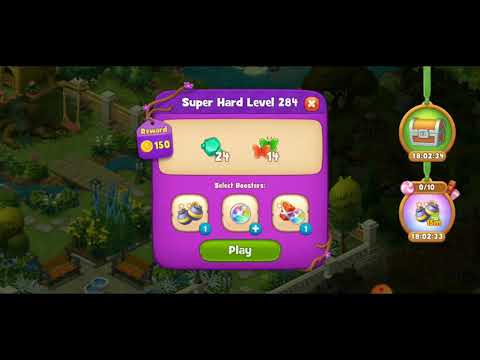 Gardenscapes: New Acres Hardest Stage Done ! After 200 Times !