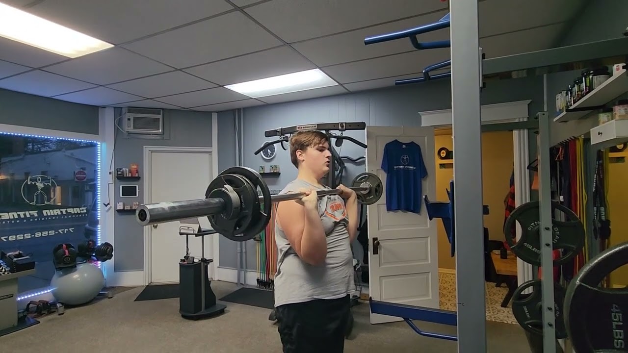 BARBELL OVERHEAD PRESS