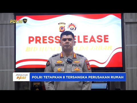 POLDA JABAR TETAPKAN 7 TERSANGKA PERUSAKAN RUMAH SAAT IBADAH DI SUKABUMI