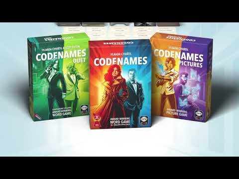 Хит! Настольная игра Кодовые имена: игра слов / Codenames, укр., версия 2025 / UKR - фото 1 - id-p2775497217