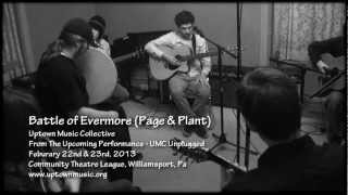 Uptown Music Collective -Battle of Evermore (Page and Plant)- UMC Unplugged Preview