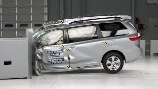 Nissan minivans fail small overlap crash test