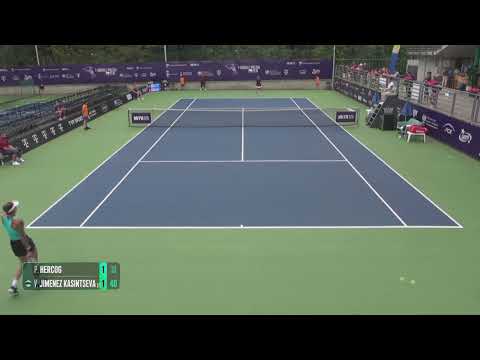 Polona Hercog (SLO) vs Victoria Jimenez Kasintseva [7] (AND) // 3-6 0-6 // W125 Warsaw // 1st Round