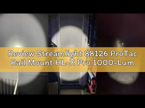 Review Streamlight 88126 ProTac Rail Mount HL-X Pro 1000-Lumen High Candela Multi-Fuel Long Gun Ligh