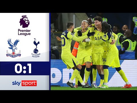 PREMIERENTREFFER beendet Spurs Negativ-Serie! | Crystal Palace - Tottenham Hotspur | Premier League