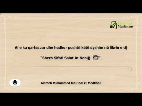 Imam Albani nuk kishte mësuar vetë - Muhammed el-Medkhali