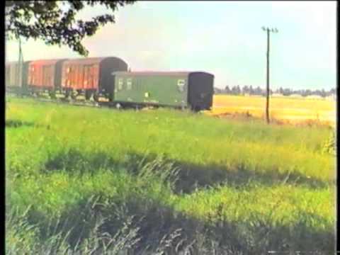 Döllnitzbahn Oschatz - Mügeln 1987