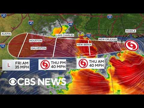 Tropical Storm Bertha makes landfall in Louisiana
