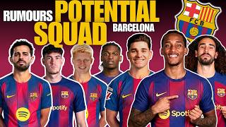 Barcelona Possible Squad 2026-27 | Barcelona Potential Squad - Based on Latest Transfer Rumours!