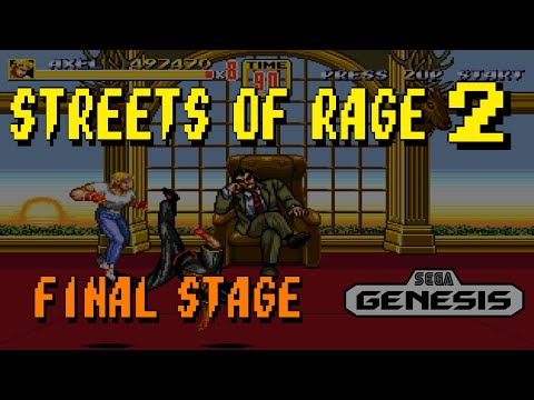 Streets of Rage 2 - Final Stage plus Ending - Axel - Normal