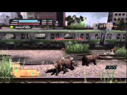 Tokyo Jungle (3) Überlebensmodus- Level: Bär