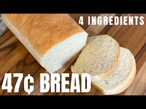 I Made This Simple Homemade Bread for Just 47¢ — And It’s Amazing! 4 Ingredient Recipe in KitchenAid