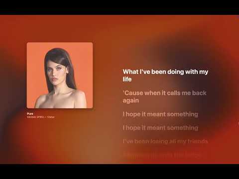 SIENNA SPIRO - Pure (Lyrics)