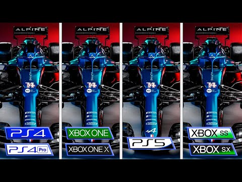 F1 2021 | Xbox One - Xbox Series - PS4 - PS5 | Graphics Comparison & FPS