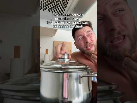 Pošaljite video svima koji krecu na dijetu od sutra 😂🥦
