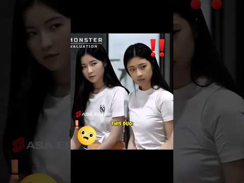 The piercing stare of this duo 🥶 #babymonster #asa #ruka #baemon