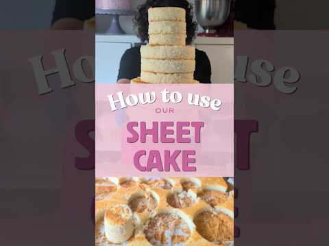 How to use our Full Sheet Cakes