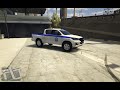 2019 Toyota Hilux|Greek Police Livery|FiveM/GTA V| 4